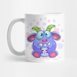 Cute Horned monster. Mug